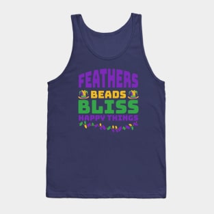 Feathers Beads Bliss Tank Top